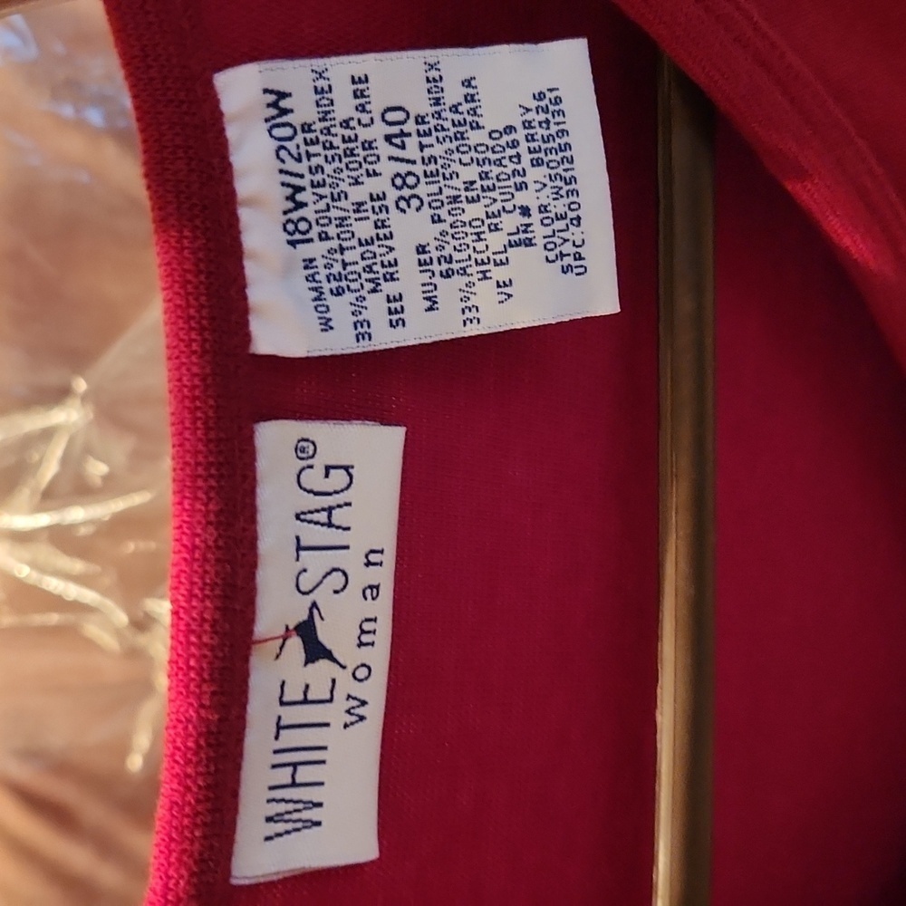 Whte Stag Womens Tank Top - Picture 2 of 4